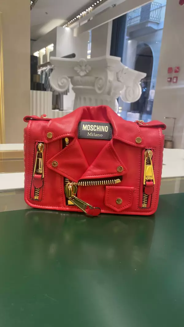 Маленькая сумка Biker Moschino