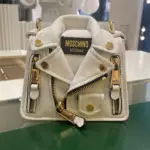 Байкерская сумка-трапеция Moschino