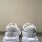 Кожаные кроссовки PRADA