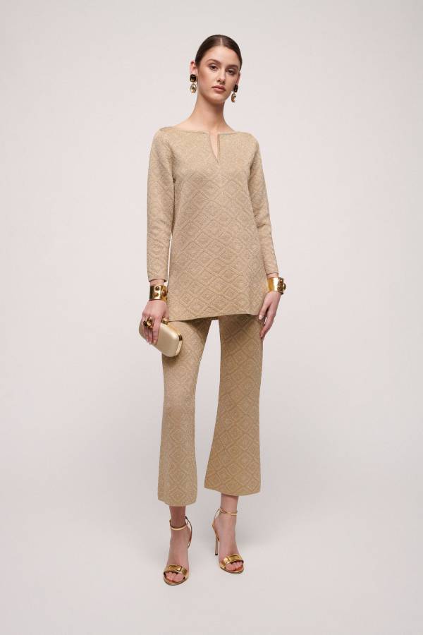 Брюки Lurex Luisa Spagnoli